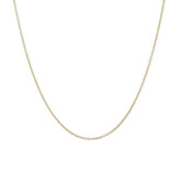 Fine Cable Link Chain 9ct Yellow Gold 1.40mm - Dracakis Jewellers